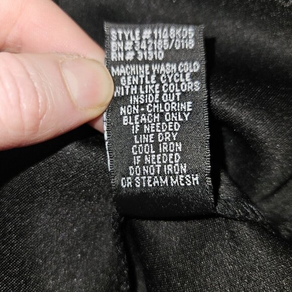 BCX Black Floral Bodycon Mini Dress - Size 5 Short Sleeve Party/Clubwear - Picture 12 of 13